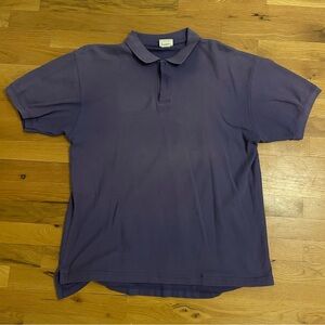 L.L. Bean Men's Deep Purple Polo Shirt